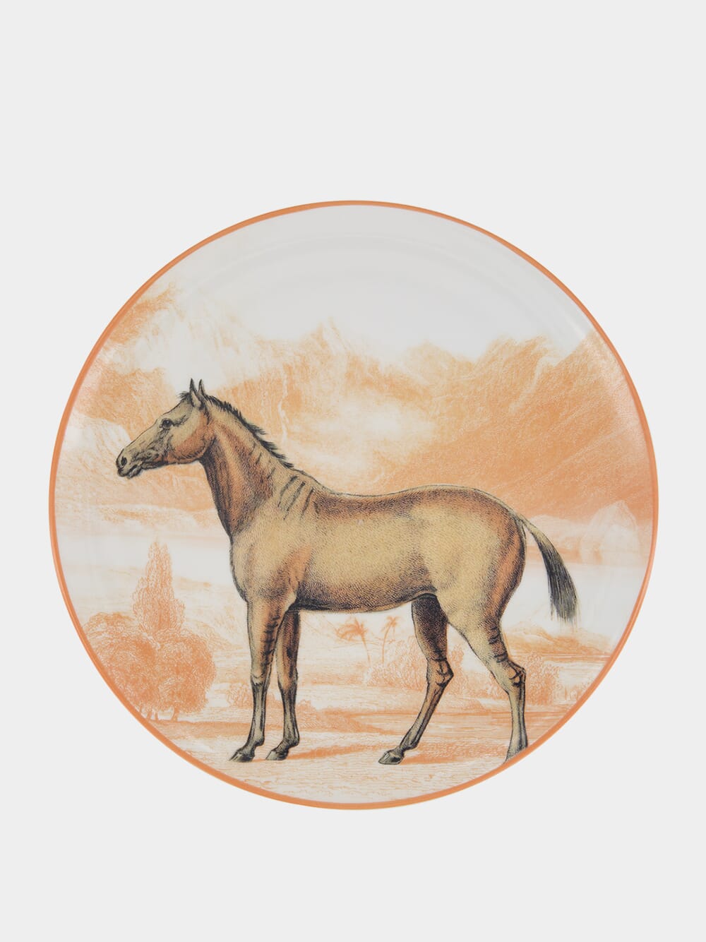 La Menagerie Ottoman Horse Dinner Plate