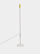 DCWéditions Yellow Mezzaluna Floor Lamp