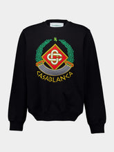 Casablanca Black Casa Crest Sweatshirt