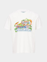 Casablanca White Road to Knowledge Graphic T-Shirt