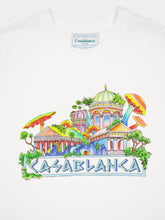 Casablanca White Road to Knowledge Graphic T-Shirt