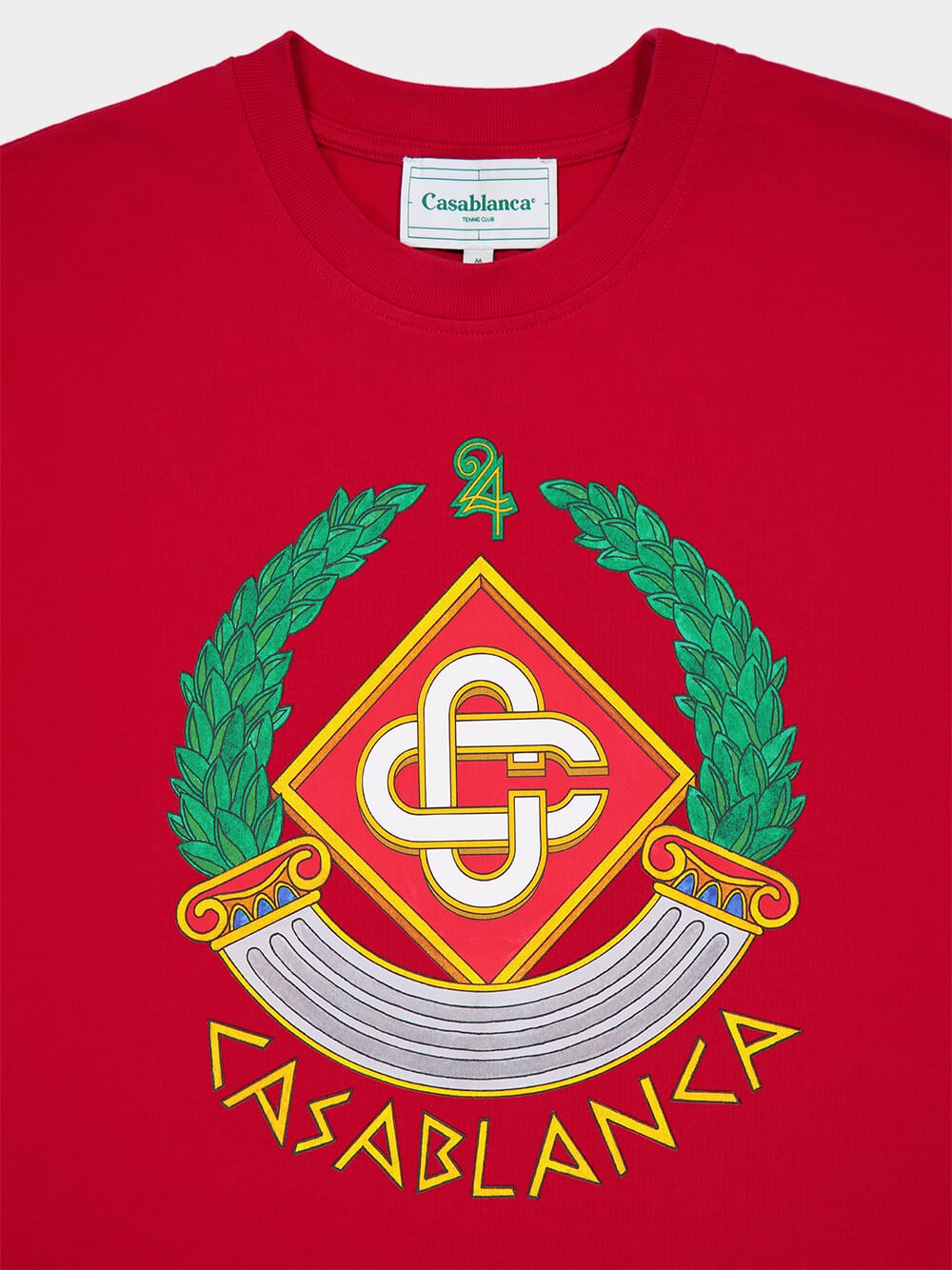 Red Casa Crest Printed T-Shirt