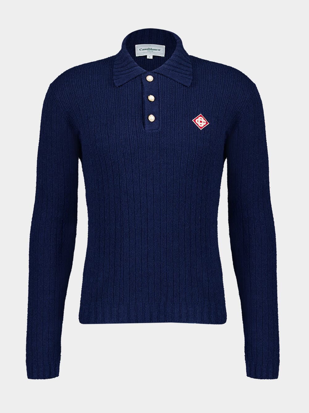 Bouclé Polo Shirt