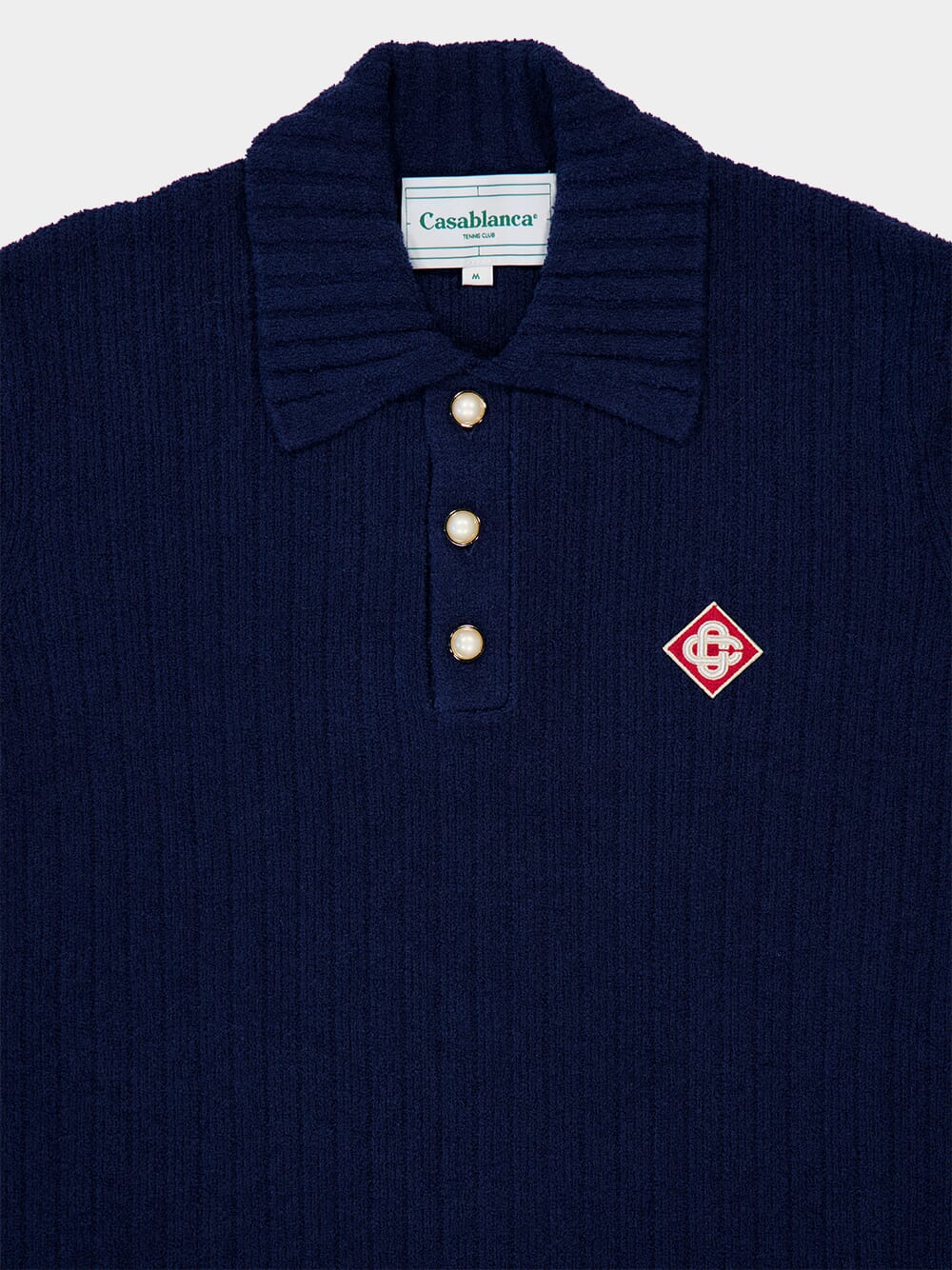 Bouclé Polo Shirt