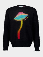 Casablanca Rainbow Mushroom Mohair Jumper