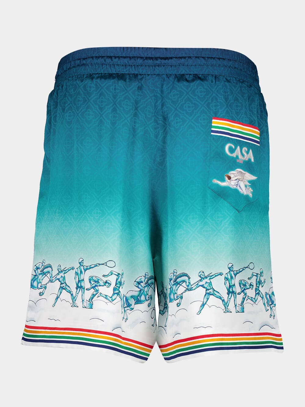 La Déesse Du Stade Silk Shorts