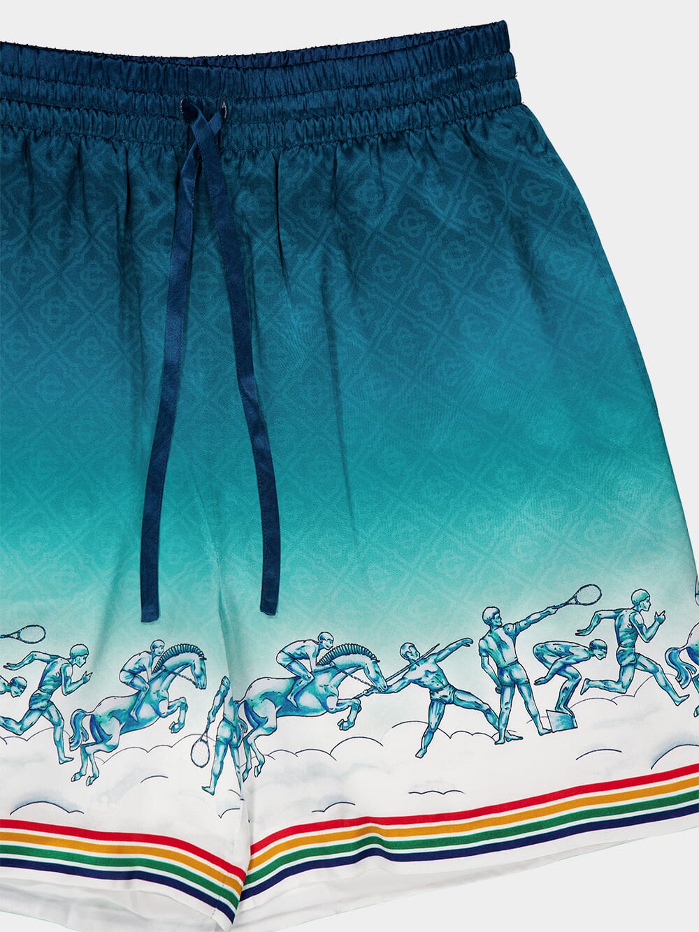 La Déesse Du Stade Silk Shorts