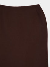 Miu Miu Cocoa Brown Pencil Skirt