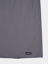 Miu Miu Iron Gray Stretch Poplin Pencil Skirt