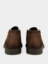 Santoni Brown Suede Detroit Desert Boots