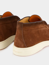 Santoni Brown Desert Calf Boots