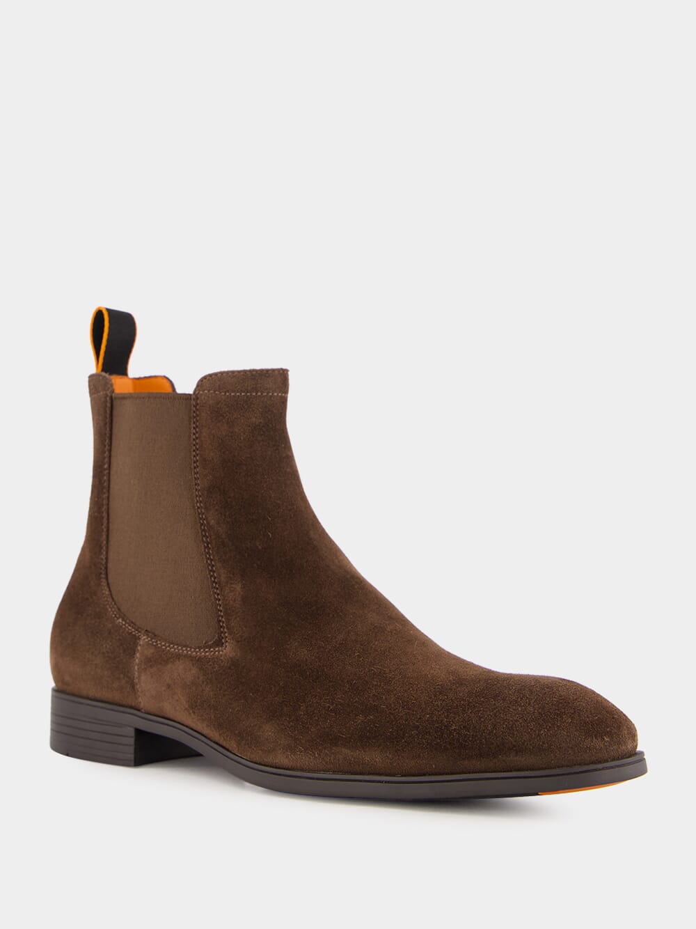 Brown Suede Chelsea Boots