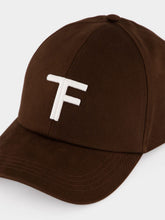 Tom Ford Medium Brown TF Canvas Cap