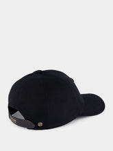 Tom Ford Black Canvas Cap with TF Logo