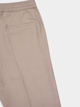Brunello Cucinelli Beige Tapered-Leg Trousers