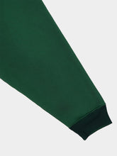 Miu Miu Green Zipped Neck Cotton Sweater