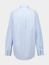 Miu Miu Sapphire Blue Poplin Button-Down Shirt