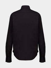 Miu Miu Black Stretch Poplin Shirt