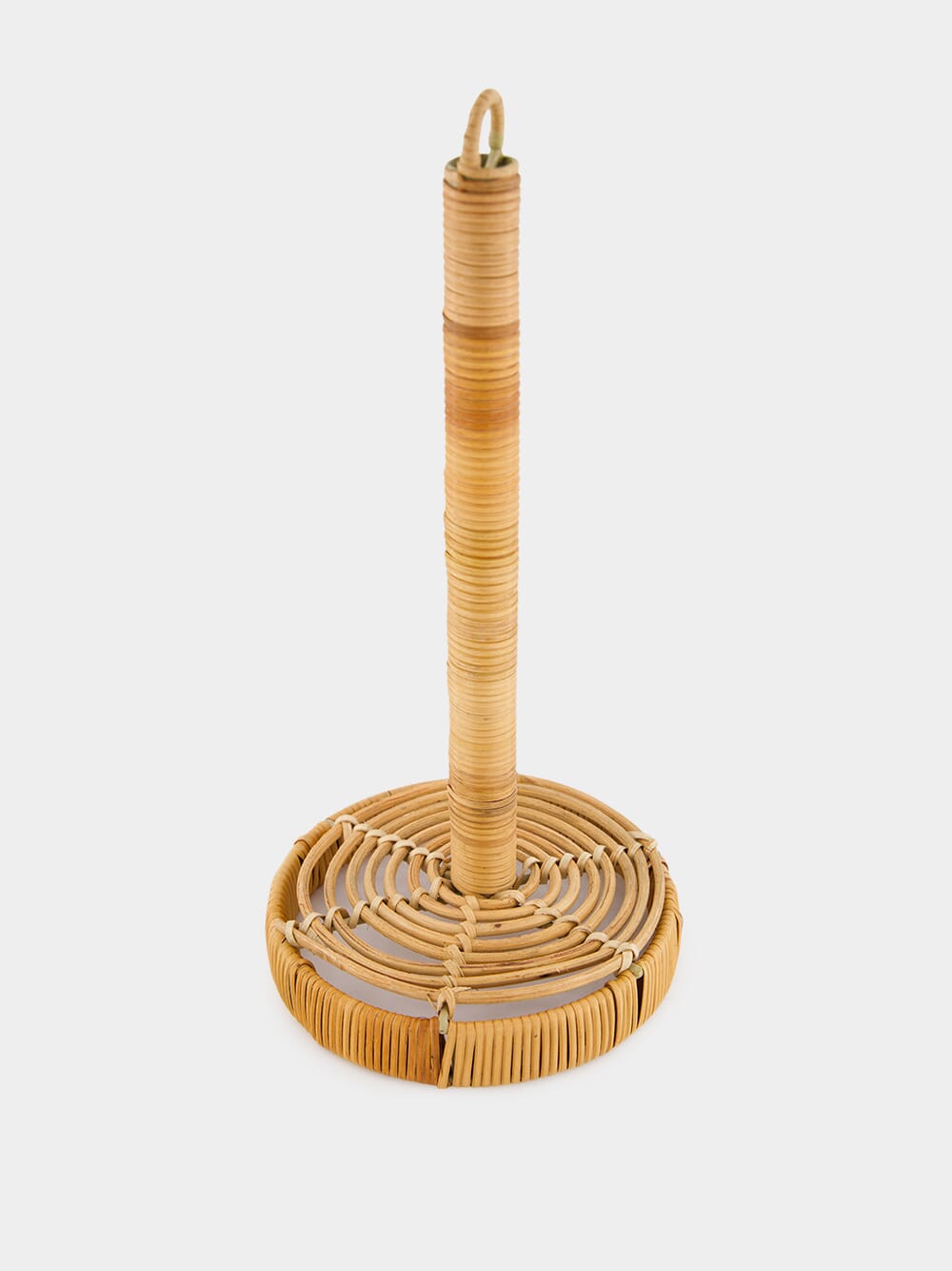 Handmade Rattan Paper Towel Holder