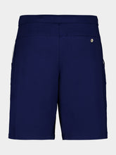 Brunello Cucinelli Navy Blue Cotton Interlock Bermuda Shorts