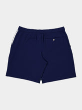 Brunello Cucinelli Navy Blue Cotton Interlock Bermuda Shorts