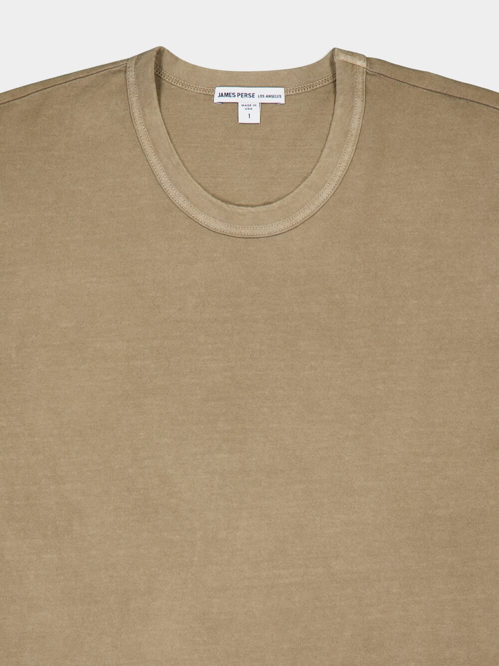 Cashew Pigment Crew Neck T-Shirt