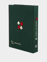 Olympia Le-Tan Green Queen of Cards Book Clutch