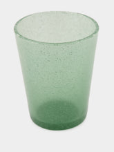 Memento Avio Green Synth Glass Tumbler