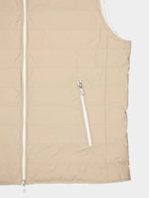 Brunello Cucinelli Beige Lightweight Down Vest