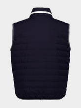 Brunello Cucinelli Navy Bonded Nylon Down Vest