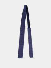 Brunello Cucinelli Denim Blue Silk Knit Tie