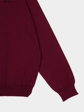 Miu Miu Amaranth Red Wool Cardigan