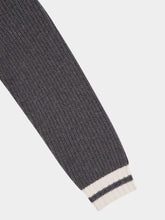 Miu Miu Grey Cashmere Knit Cardigan