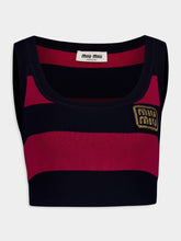 Miu Miu Cropped Knit Top