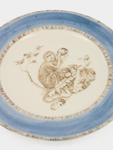 Paravicini Monkey Blue Ceramic 04 Dinner Plate
