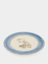 Paravicini Monkey Blue Ceramic 05 Dinner Plate