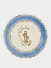 Paravicini Monkey Blue Ceramic 07 Dinner Plate