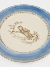 Paravicini Monkey Blue Ceramic 07 Dinner Plate
