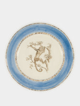 Paravicini Monkey Blue Ceramic 11 Dinner Plate