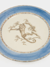 Paravicini Monkey Blue Ceramic 11 Dinner Plate