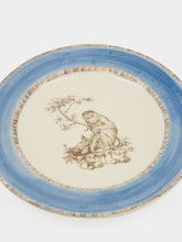 Paravicini Monkey Blue Ceramic 05 Dessert Plate