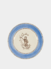 Paravicini Monkey Blue Ceramic 07 Dessert Plate