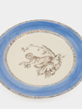 Paravicini Monkey Blue Ceramic 09 Dessert Plate