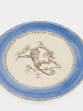 Paravicini Monkey Blue Ceramic 11 Dessert Plate