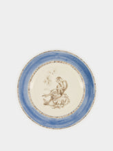 Paravicini Monkey Blue Ceramic 12 Dessert Plate