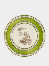 Paravicini Monkey Green Ceramic 05 Dinner Plate