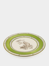 Paravicini Monkey Green Ceramic 05 Dinner Plate