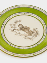 Paravicini Monkey Green Ceramic 07 Dinner Plate