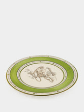 Paravicini Monkey Green Ceramic 08 Dinner Plate