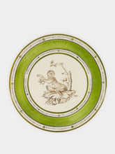 Paravicini Monkey Green Ceramic 09 Dinner Plate
